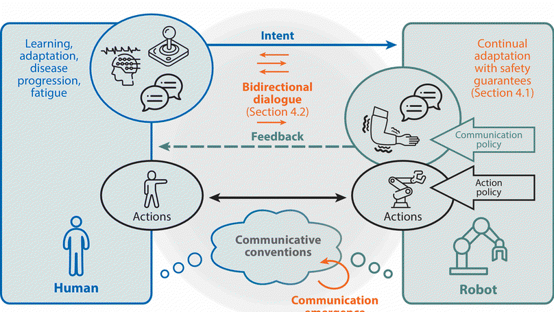 Embodied communication: How robots and people communicate through physical interaction